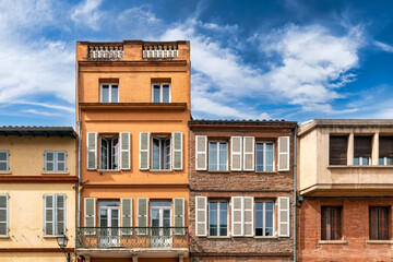 Toulouse, France cityscape