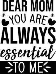 Mothers day svg design