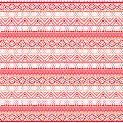 Jacquard sweater pattern for flat knit vector design