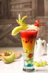 Fototapeta premium The delicious juice extracted from nature