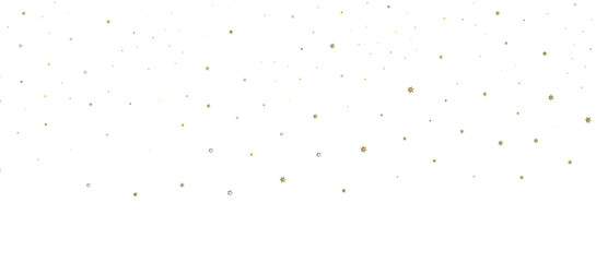 stars. Confetti celebration, Falling golden abstract decoration for party, birthday celebrate,