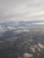Fototapeta na wymiar view of the clouds