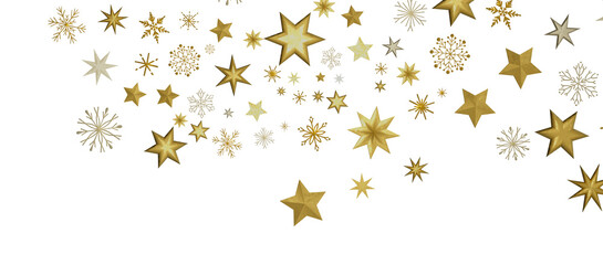 Falling snow at night. Bokeh lights