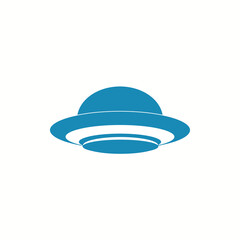 Ufo logo icon design illustration template