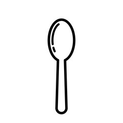 Spoon icon ,restaurant icon vector logo design template