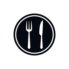 Spoon icon ,restaurant icon vector logo design template