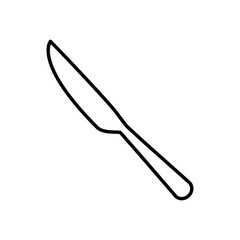 Knife icon vector logo template