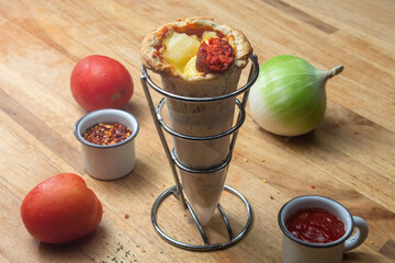 pizza cone 