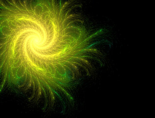 Naklejka premium Imaginatory fractal abstract background Image
