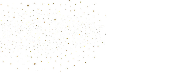 stars background, sparkle lights confetti falling. magic shining Flying christmas stars on night