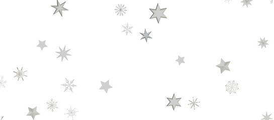 Winter christmas sky with falling snow