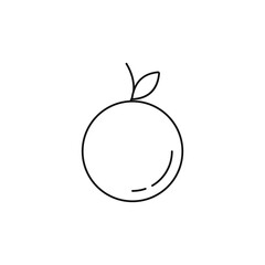 orange icon isolated sign symbol