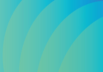 Abstract background composed of wavy curves Gradient from light cyan to dark : vector