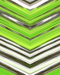 Green abstract art fractal background