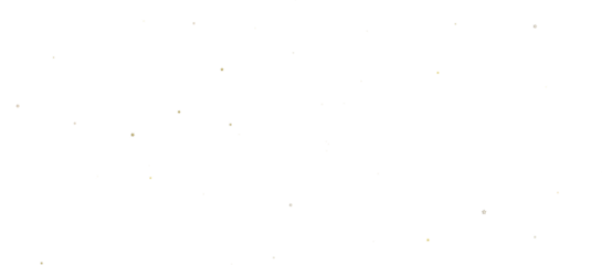 Snowflakes and bokeh lights on the blue Merry Christmas background. 3D render png