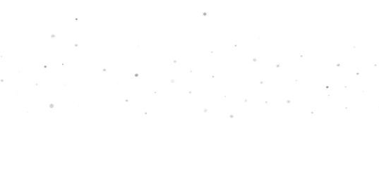 Winter christmas sky with falling snow