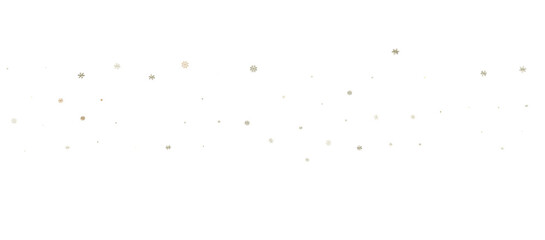 Snowflakes and bokeh lights on the blue Merry Christmas background. 3D render