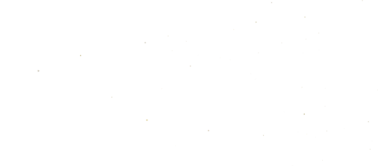 Snowflakes and bokeh lights on the blue Merry Christmas background. 3D render