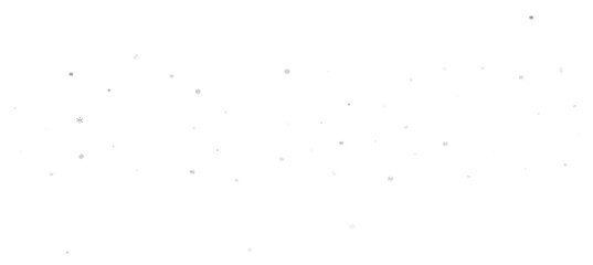 Winter christmas sky with falling snow