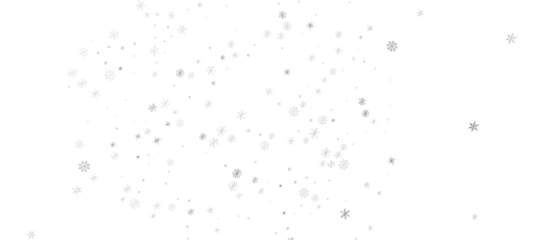 Winter christmas sky with falling snow