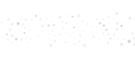 Christmas Card - Snowflakes Of Paper In Frame  png