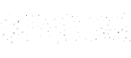 Christmas Card - Snowflakes Of Paper In Frame  png
