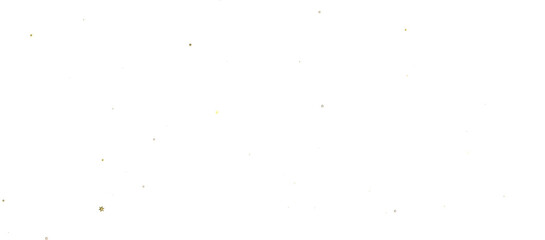 Snowflakes and bokeh lights on the blue Merry Christmas background. 3D render