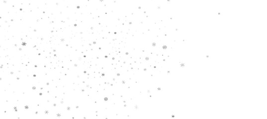 The winter background, falling snowflakes