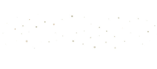 Snowflakes and bokeh lights on the blue Merry Christmas background. 3D render