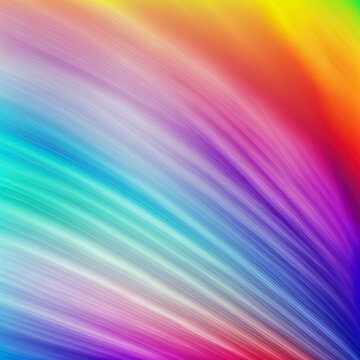 illustration of a colorful wallpaper background header in rainbow colors