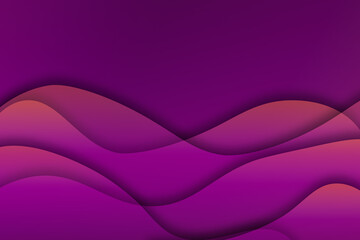 purple and orange trendy gradient background with waves and free text space