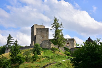 Fototapeta na wymiar Landstejn Castle, Ruins of Castle