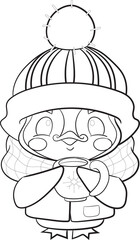 cute penguin