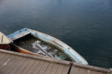 Small Boat Sinking
