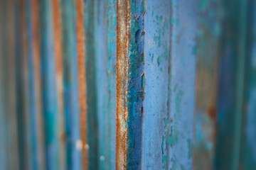 old rusty galvanized iron plate texture background