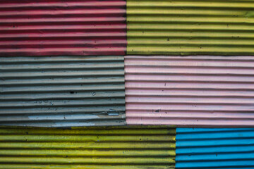 Colorful asbestos background
