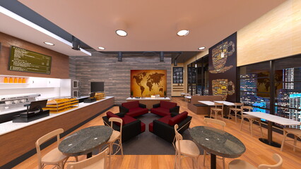 夜景が見えるレストラン