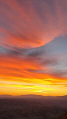 Obraz premium sunset in the sky
