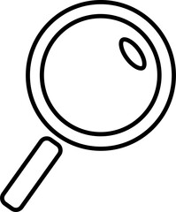 vector magnifying glass