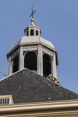 Oosterkerk (Eastern church) - 17th-Century Dutch Reformed church on Wittenburgergracht (Wittenburger) canal on Wittenburg in Amsterdam, The Netherlands.