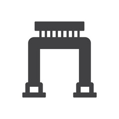 Obraz premium City Gate Icon