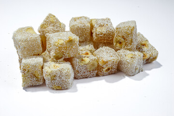 Turkish Delight with Hazelnut, Small Turkish Delight