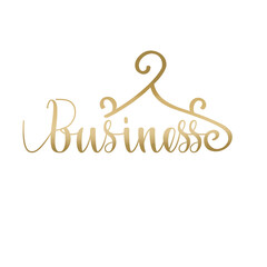 logo for shop, hanger