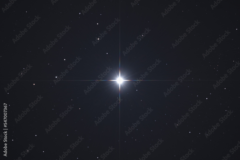 Wall mural sirius - the night sky's brightest star
