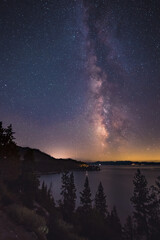 Galaxy over Tahoe