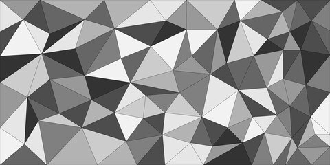 Background of triangles in gray tones.