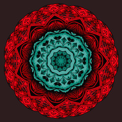 Abstract festive colorful floral vector ethnic tribal pattern,Cute and fancy background for wallpaper, website, textile, greeting cards, wedding invitations, wrapping, book covers, printing design