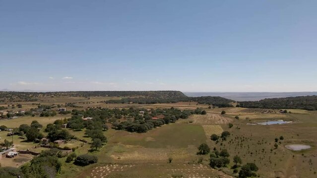 Beautiful landscape from San Jose de Gracia in Aguascalientes, Mexico