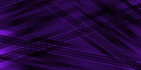 Dark Purple Abstract Technology background. Deep purple geometry background