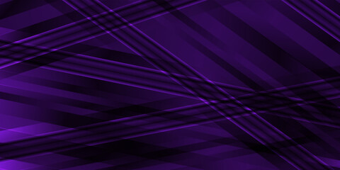 Dark Purple Abstract Technology background. Deep purple geometry background